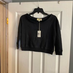 Elegant Black Crop Top